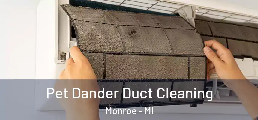 Pet Dander Duct Cleaning Monroe - MI